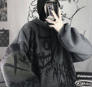 Japanese-themed Style Kei Clothes Gothic Hoodie-Kawaii Dream