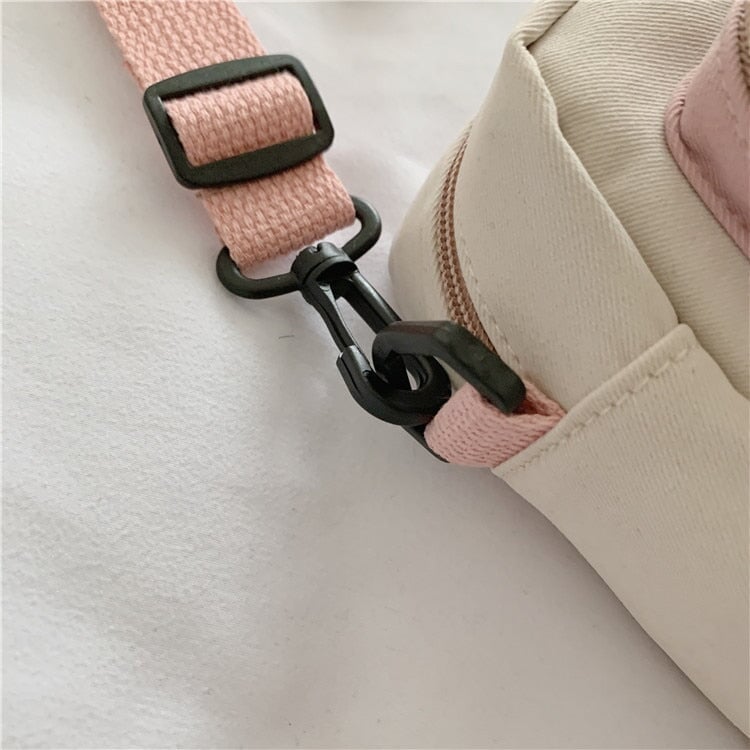 Japanse Rectangle Small Nylon Crossbody Shoulder Bag-Kawaii Dream