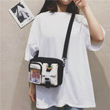 Japanse Rectangle Small Nylon Crossbody Shoulder Bag-Kawaii Dream