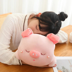 Jeju the Pig hiding in Shell Plushie-Kawaii Dream