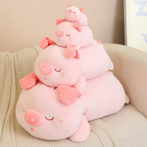 Jeju the Pig hiding in Shell Plushie-Kawaii Dream