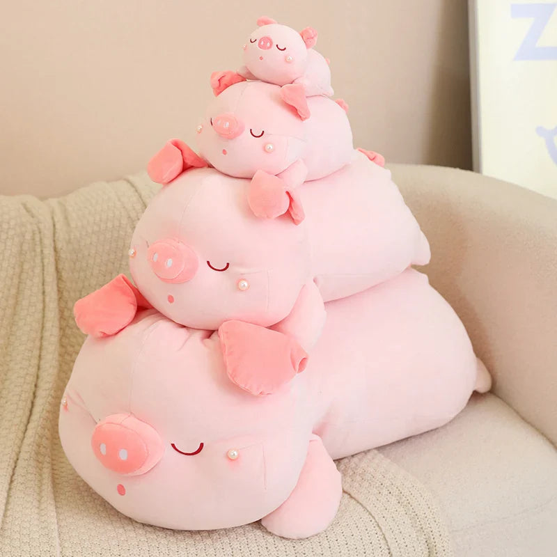 Jeju the Pig hiding in Shell Plushie-Kawaii Dream