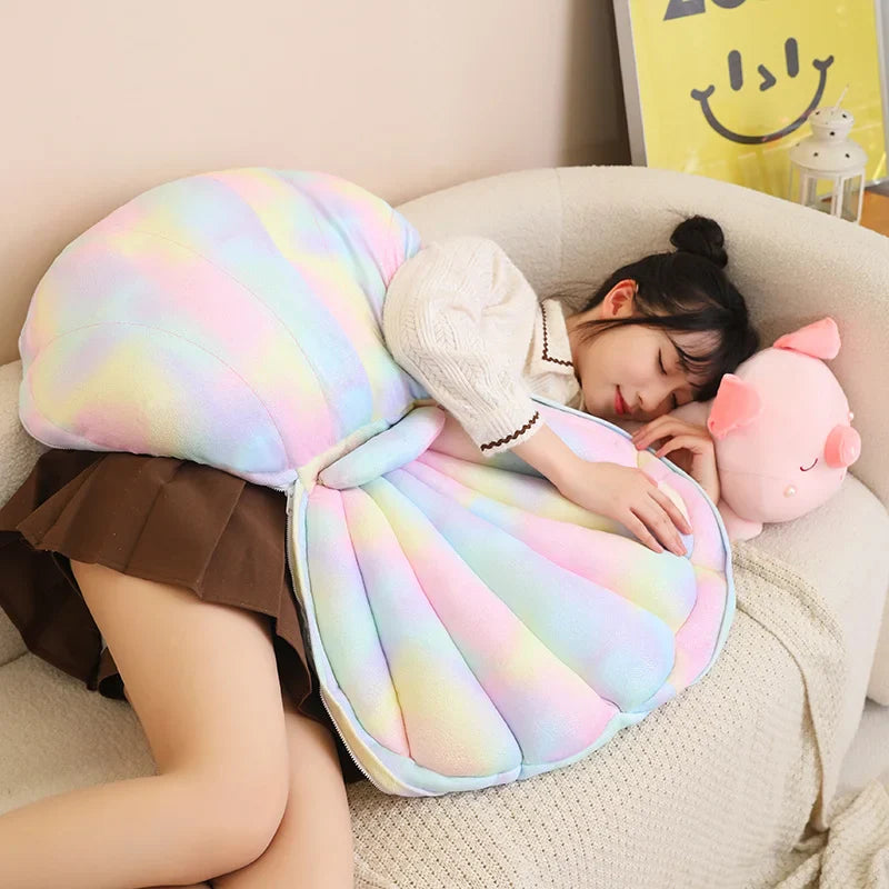 Jeju the Pig hiding in Shell Plushie-Kawaii Dream