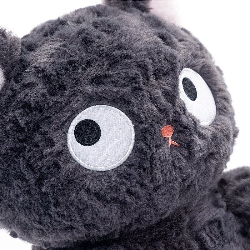 Jiji the Cute Fluffy Black Cat Plushie-Kawaii Dream