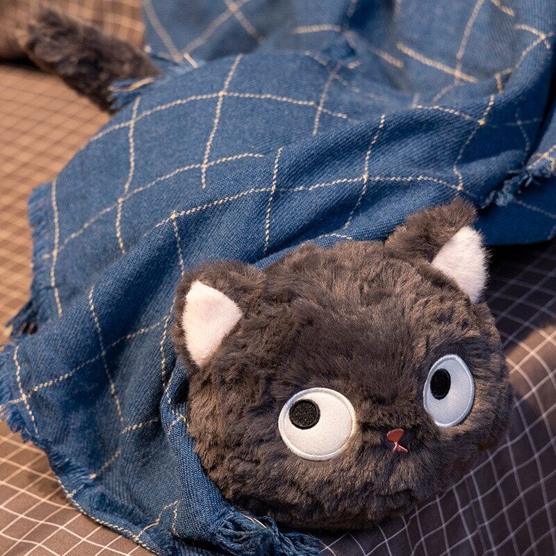 Jiji the Cute Fluffy Black Cat Plushie-Kawaii Dream
