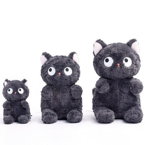 Jiji the Cute Fluffy Black Cat Plushie-Kawaii Dream