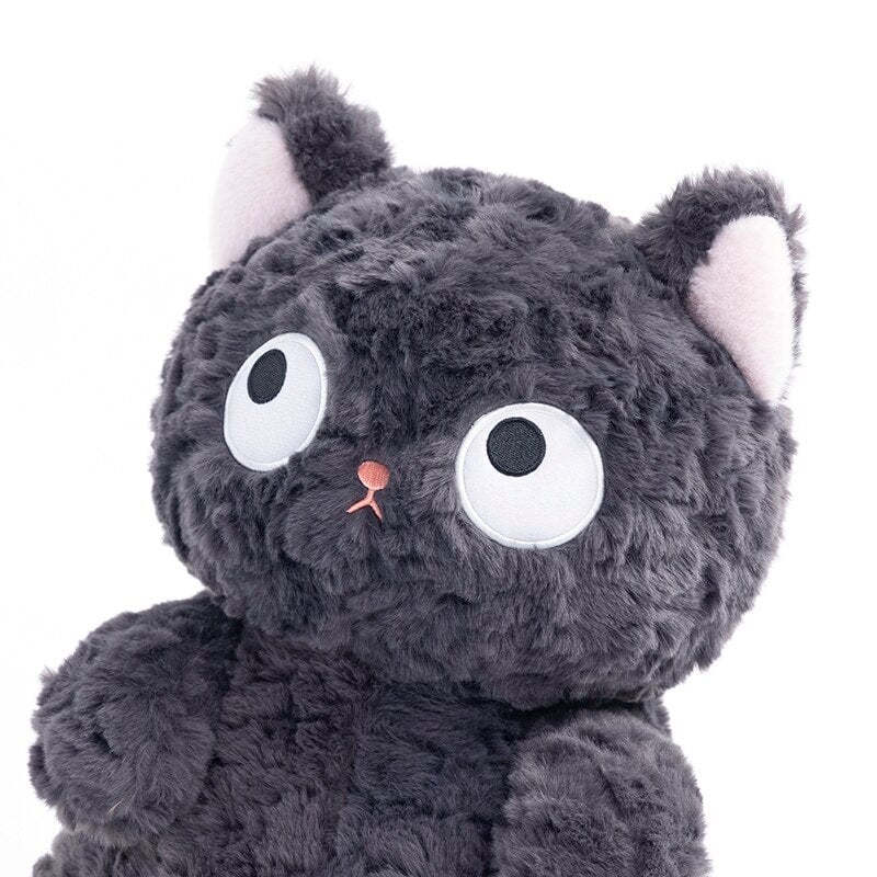 Jiji the Cute Fluffy Black Cat Plushie-Kawaii Dream