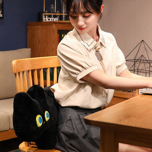 JoJo the Black Cat Plush Pillow-Kawaii Dream