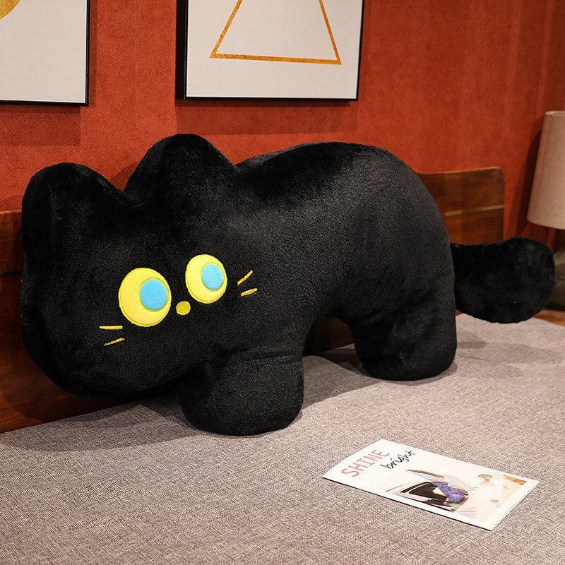 JoJo the Black Cat Plush Pillow-Kawaii Dream