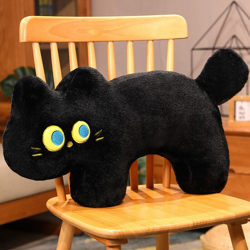 JoJo the Black Cat Plush Pillow-Kawaii Dream