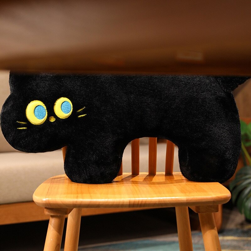 JoJo the Black Cat Plush Pillow-Kawaii Dream