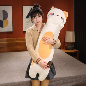 Kawaii 100cm Long Snuggly Dog Cat Pig Plushie Collection-Kawaii Dream