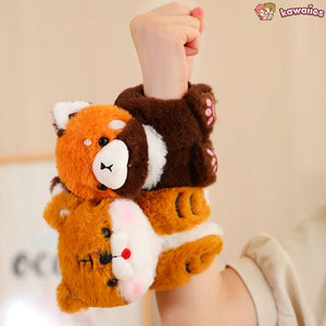 Kawaii Animal Slap Snap Wrap Wristband Plushie Collection-Kawaii Dream