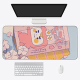 Kawaii Anime Aesthetics Large Mouse Pad-Kawaii Dream