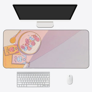 Kawaii Anime Aesthetics Large Mouse Pad-Kawaii Dream