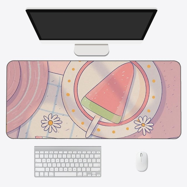 Kawaii Anime Aesthetics Large Mouse Pad-Kawaii Dream