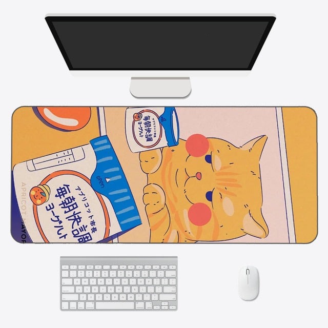 Kawaii Anime Aesthetics Large Mouse Pad-Kawaii Dream