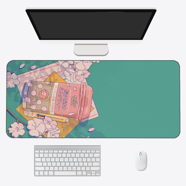Kawaii Anime Aesthetics Large Mouse Pad-Kawaii Dream