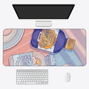 Kawaii Anime Aesthetics Large Mouse Pad-Kawaii Dream