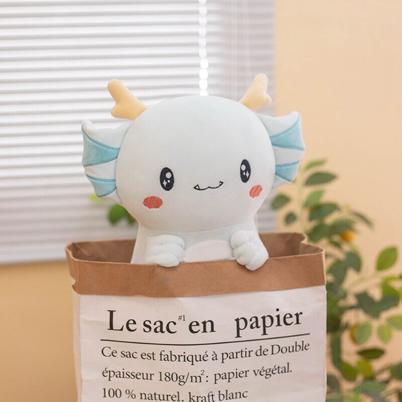Kawaii Axolotl Dragon Plush-Kawaii Dream