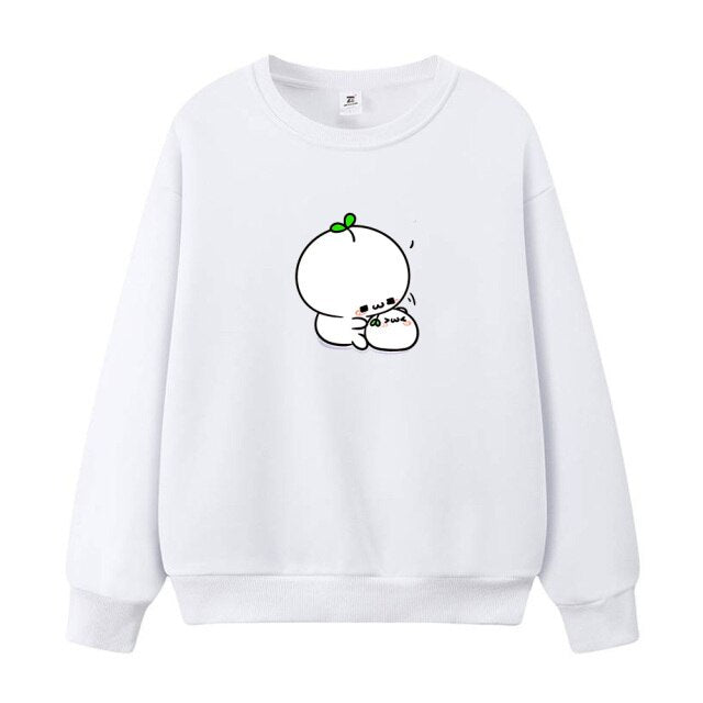 Kawaii Bao Bun Oversized Sweatshirt-Kawaii Dream