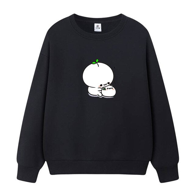 Kawaii Bao Bun Oversized Sweatshirt-Kawaii Dream