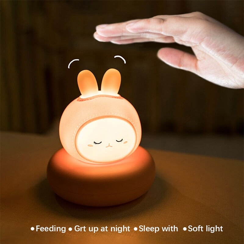 Kawaii Bear Bunny Duck Cat LED Night Light-Kawaii Dream