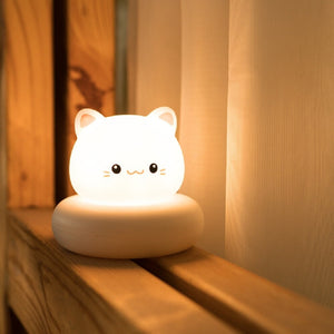 Kawaii Bear Bunny Duck Cat LED Night Light-Kawaii Dream