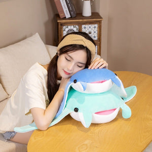 Kawaii Blue Mobula Devil Sting Ray Plushies-Kawaii Dream