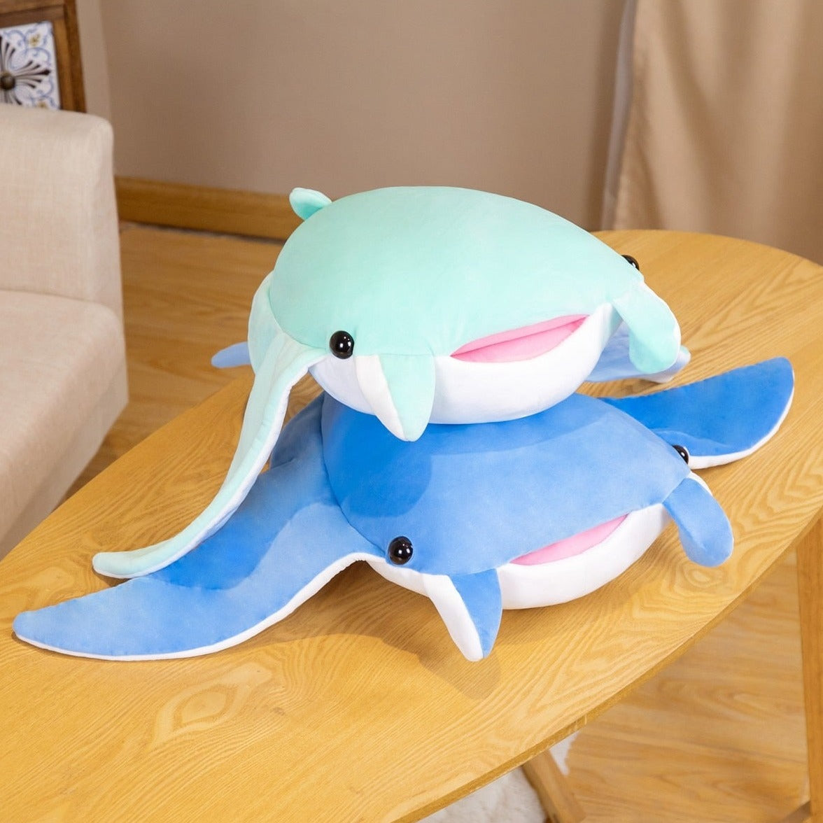 Kawaii Blue Mobula Devil Sting Ray Plushies-Kawaii Dream