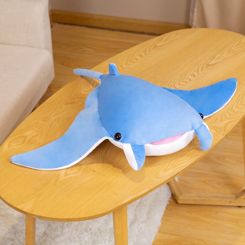 Kawaii Blue Mobula Devil Sting Ray Plushies-Kawaii Dream