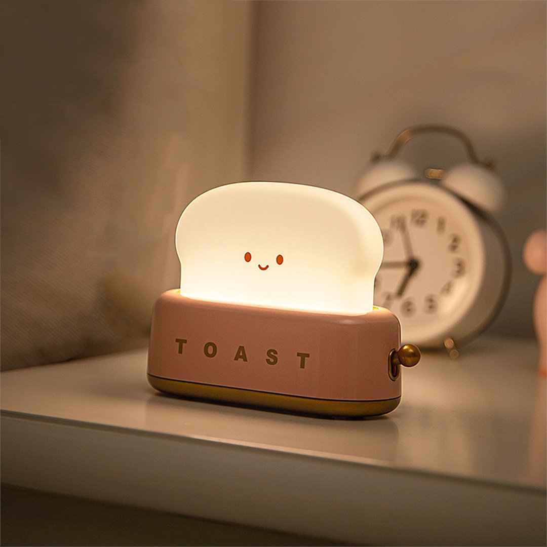 Kawaii Bread Toaster Machine LED Night Light-Kawaii Dream