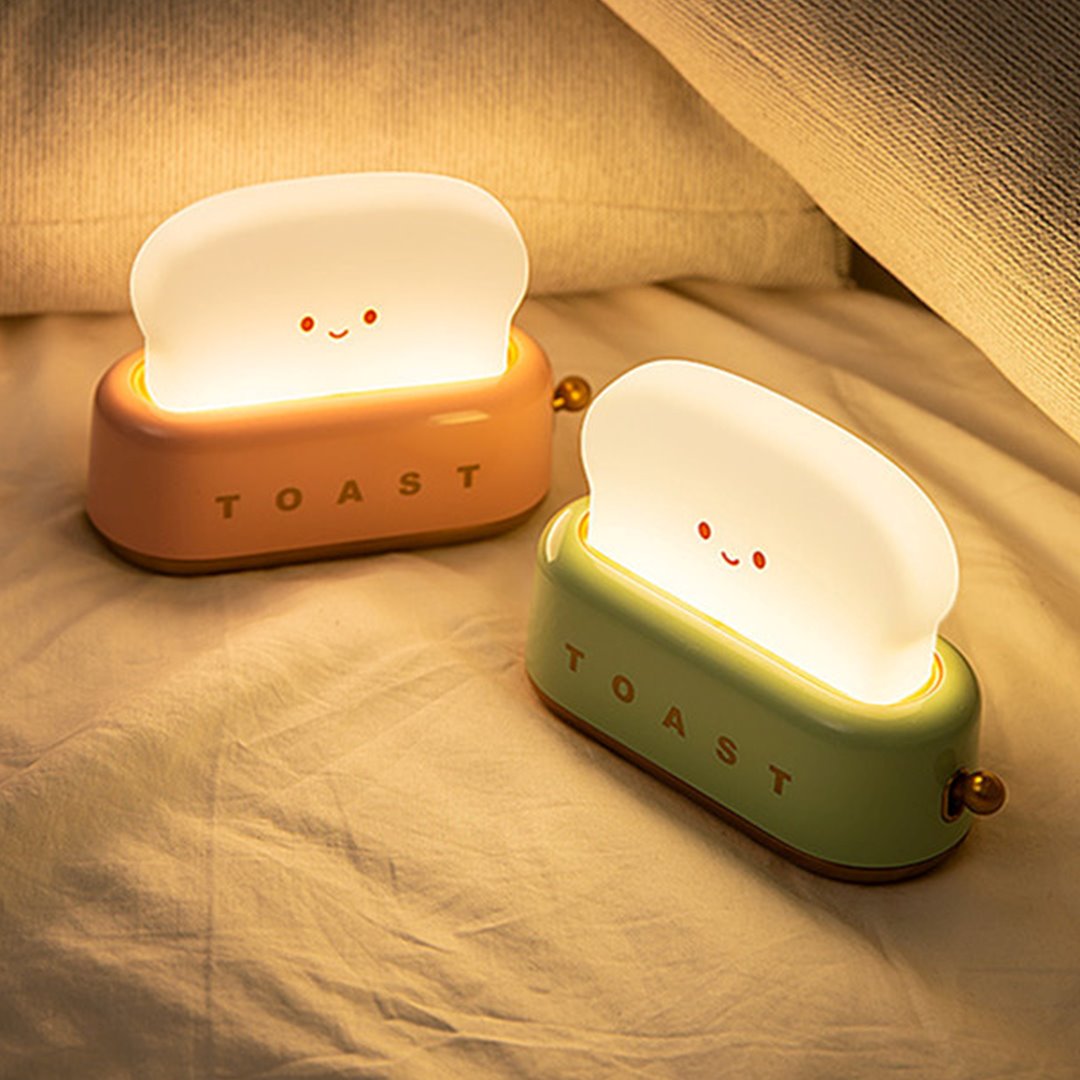 Kawaii Bread Toaster Machine LED Night Light-Kawaii Dream