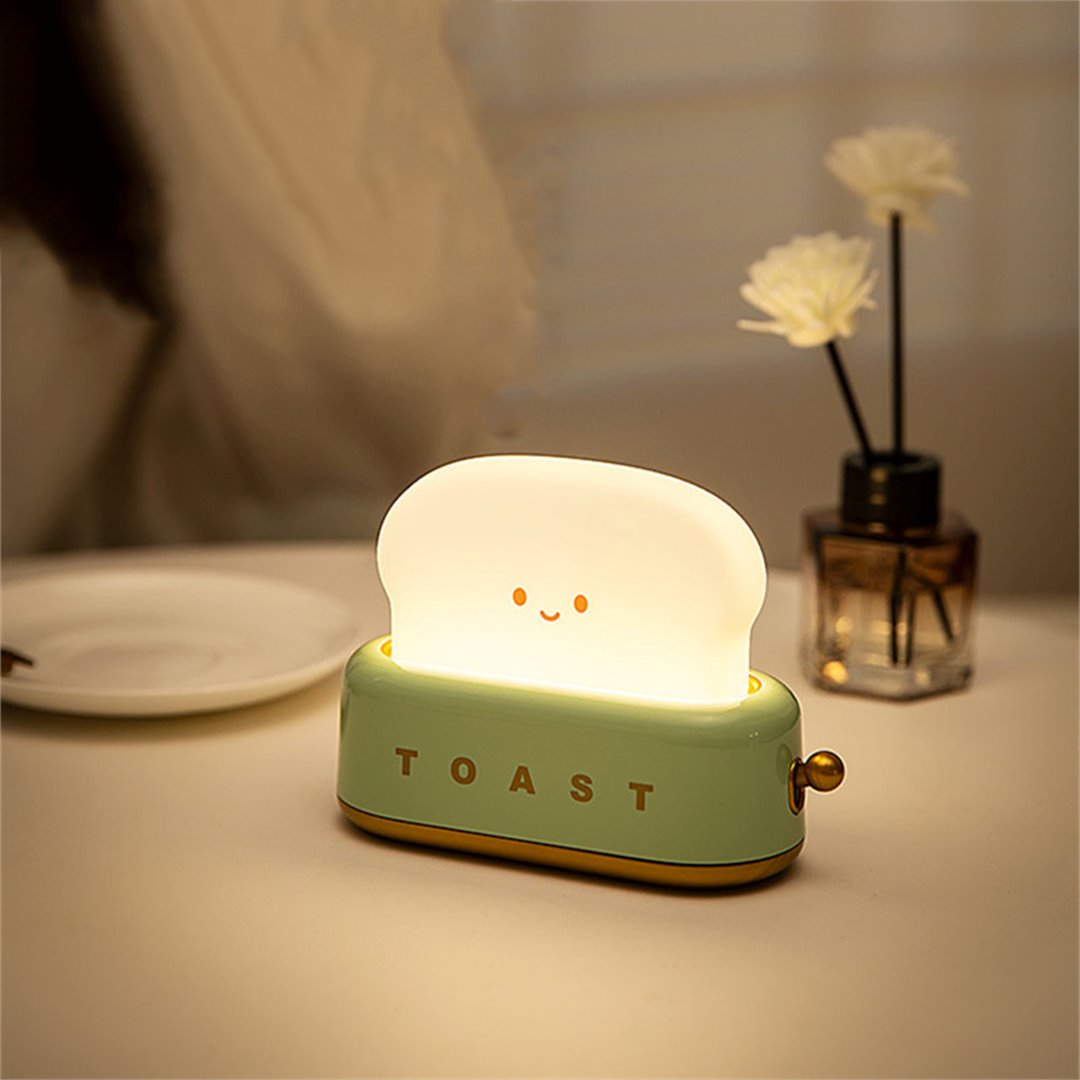 Kawaii Bread Toaster Machine LED Night Light-Kawaii Dream