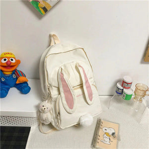Kawaii Bunny Ears Backpack Bag-Kawaii Dream