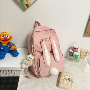 Kawaii Bunny Ears Backpack Bag-Kawaii Dream