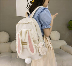 Kawaii Bunny Ears Backpack Bag-Kawaii Dream