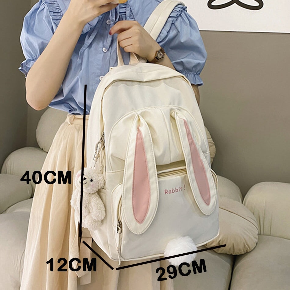 Kawaii Bunny Ears Backpack Bag-Kawaii Dream