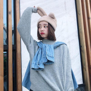 Kawaii Bunny Ears Beanie Hat-Kawaii Dream