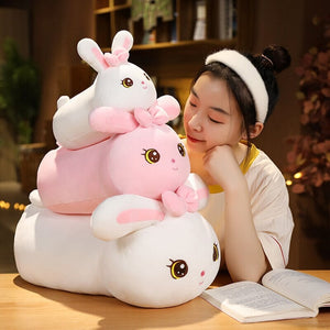 Kawaii Bunny Long Pillow Plushie-Kawaii Dream