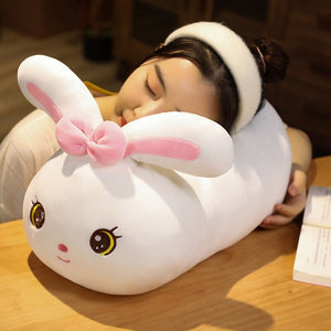 Kawaii Bunny Long Pillow Plushie-Kawaii Dream