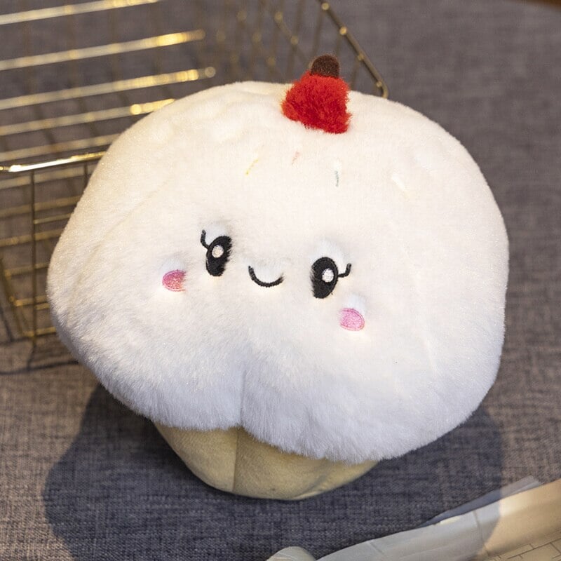 Kawaii Cake Plushie Strawberry Fruit Muffin Bakery Plushies-Kawaii Dream