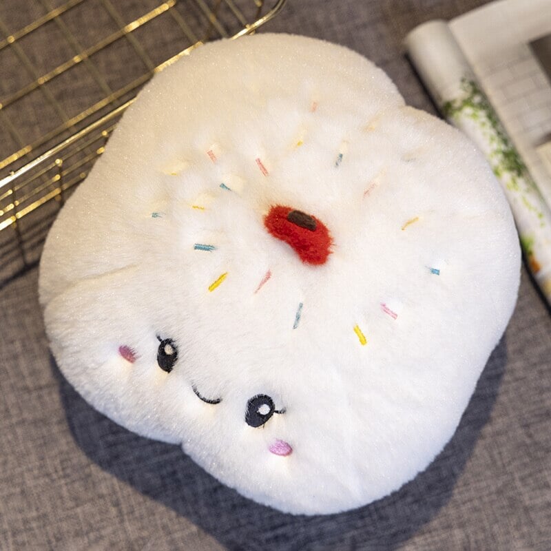 Kawaii Cake Plushie Strawberry Fruit Muffin Bakery Plushies-Kawaii Dream
