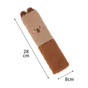Kawaii Capybara Plush Car Seat Belt Cover Shoulder Strap Accessory-Kawaii Dream