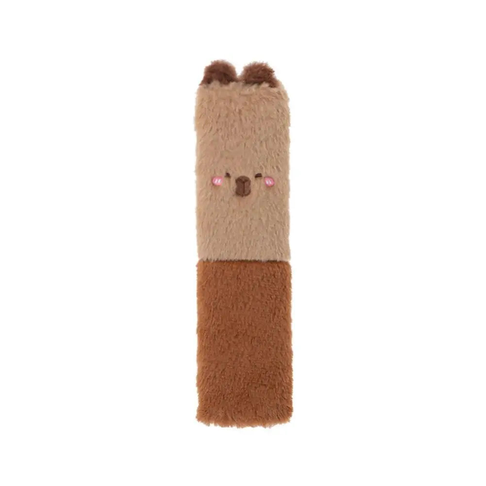Kawaii Capybara Plush Car Seat Belt Cover Shoulder Strap Accessory-Kawaii Dream