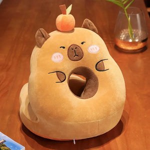 Kawaii Capybara Power Nap Head Rest Cushion-Kawaii Dream