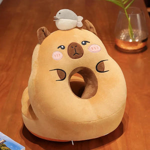 Kawaii Capybara Power Nap Head Rest Cushion-Kawaii Dream