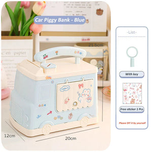 Kawaii Car Piggy Bank-Kawaii Dream