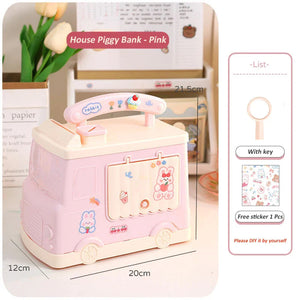 Kawaii Car Piggy Bank-Kawaii Dream