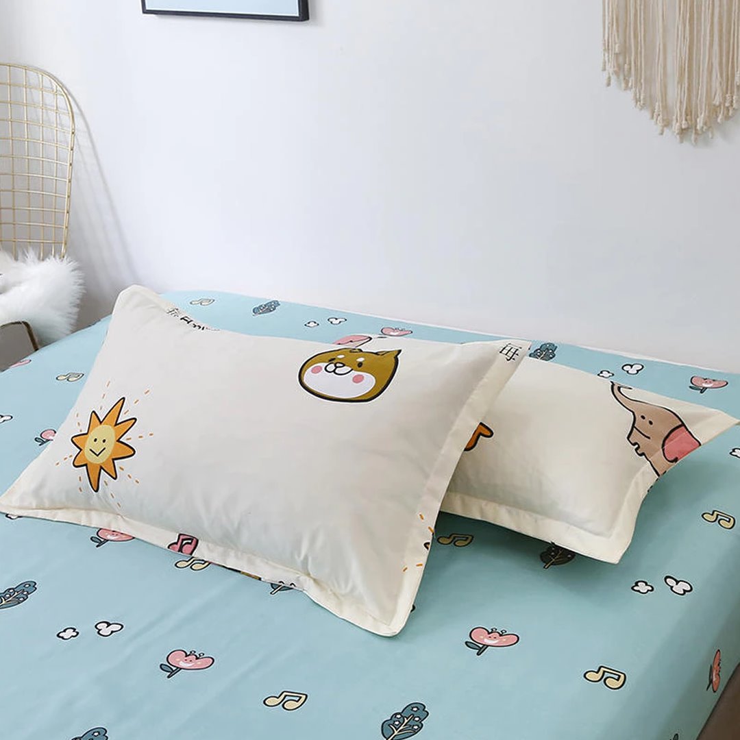 Kawaii Cartoon Characters Bedding Set-Kawaii Dream